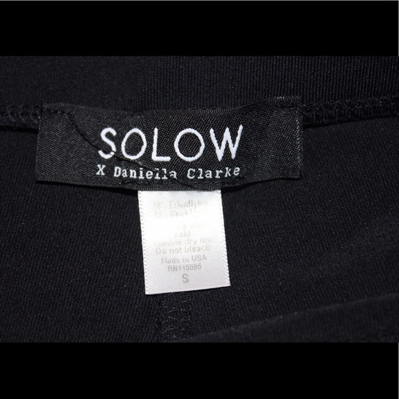 SOLOW diamond mesh leggings - Picture 4 of 4